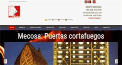 Desktop Screenshot of grupomecosa.com