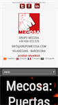 Mobile Screenshot of grupomecosa.com